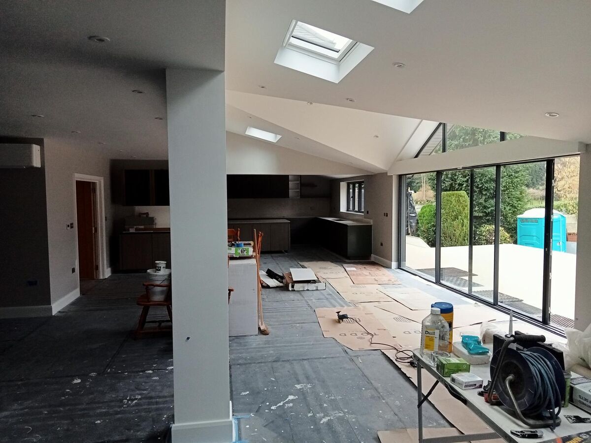 painting and decorating Bush Wood, E11